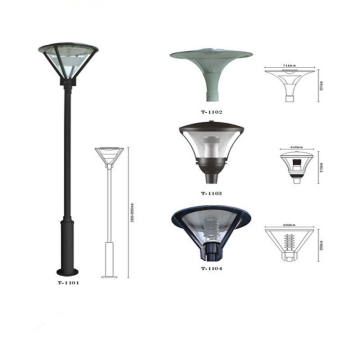 Step Pole Q235 for Garden Street Lighting